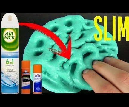 Glue Stick Slime Without Borax 