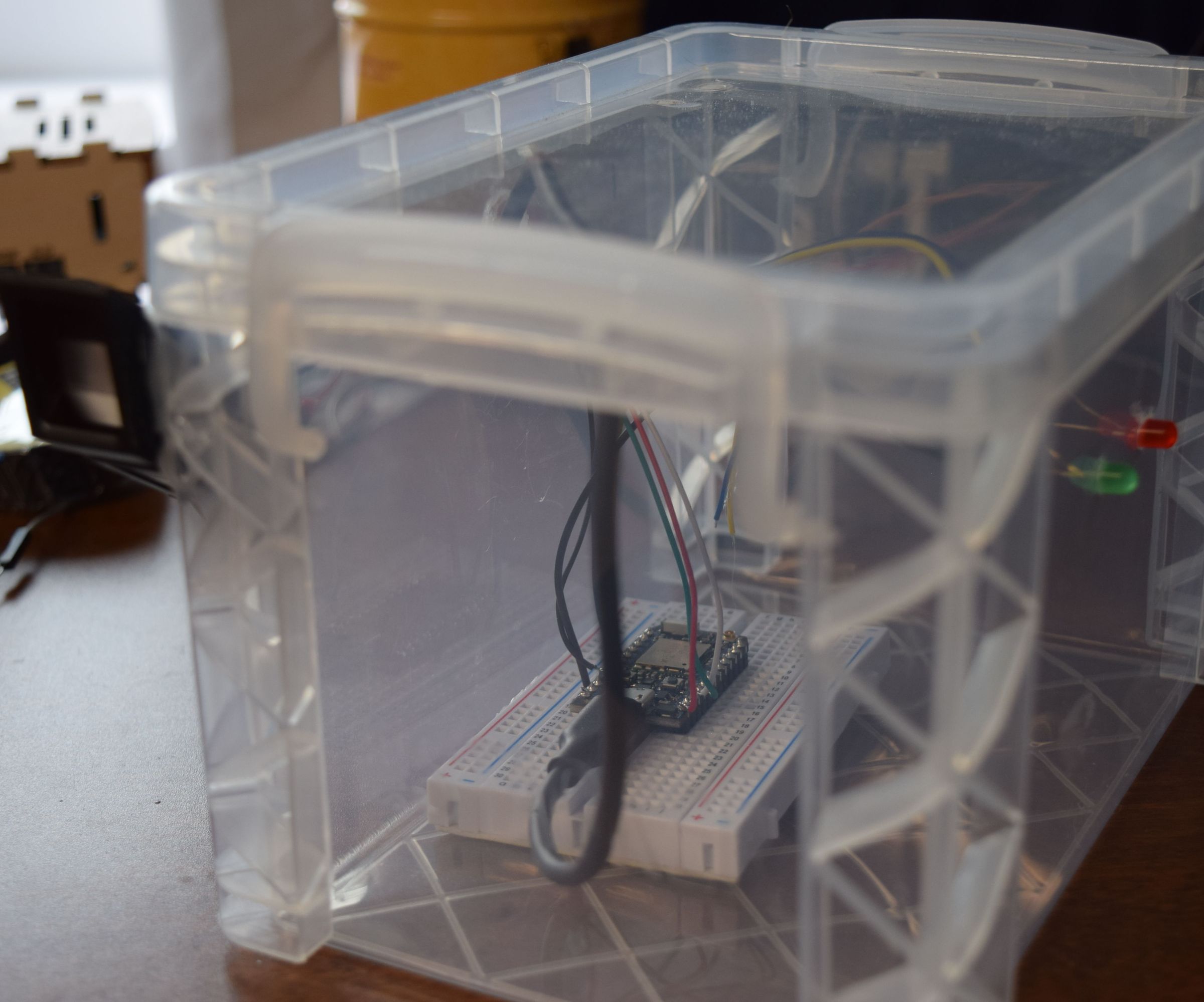 Fingerprint Guarded Box