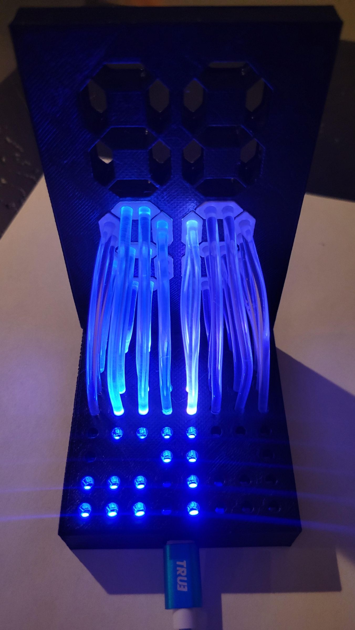 Digital Light Pipes Fiber Optic Clock 5 Steps (with Pictures