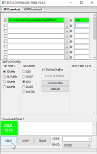 Expert Level - Connect the Battery & Download the Pre-compiled Firmware