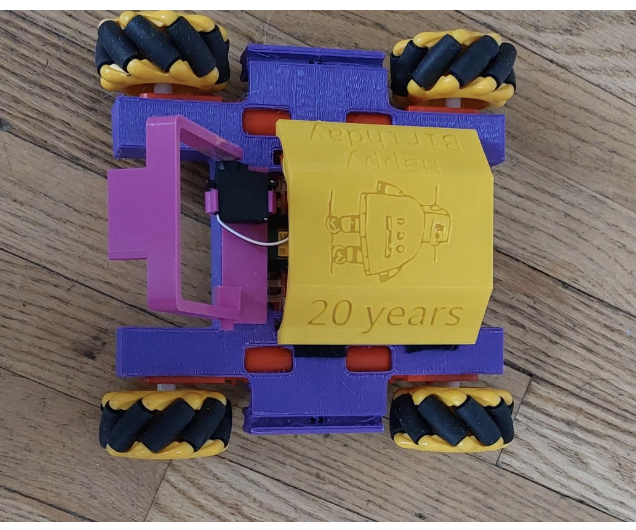 An XRP Mecanum Wheel Robot