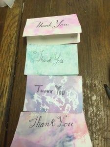 Finishing the Cards!