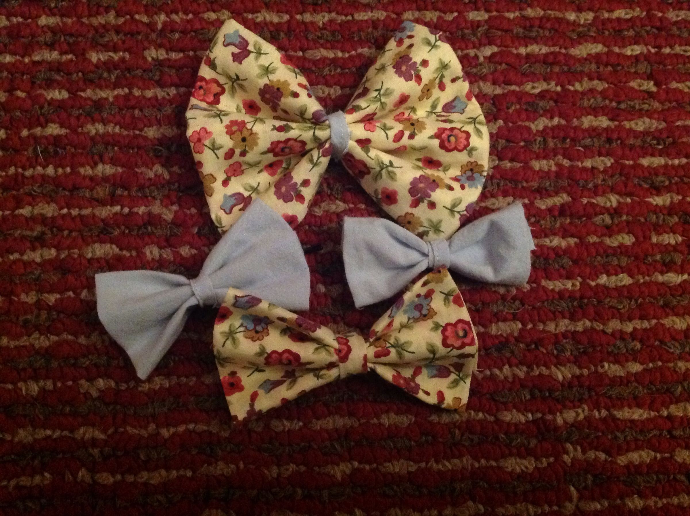 How to Make a Bow Tie or Hair Bow