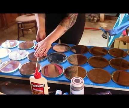 Scrap Plywood Mirror