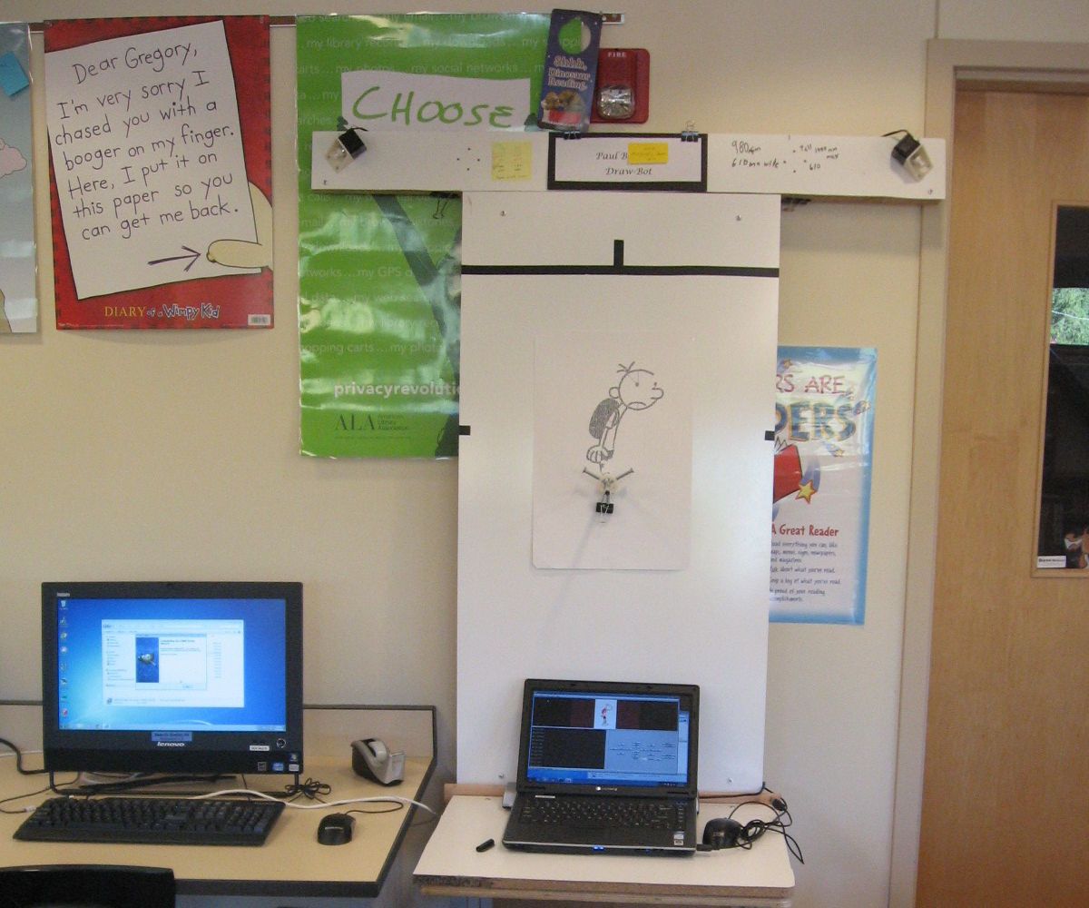 Makelangelo Robot Drawing Desk Build (formerly Known As Drawbot)