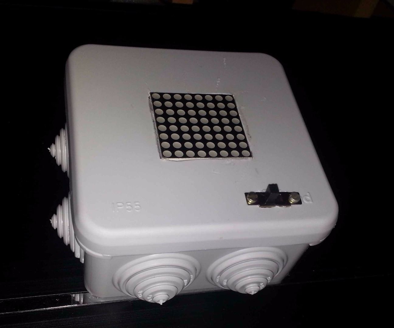 Retro Game Cube With 8x8 LED