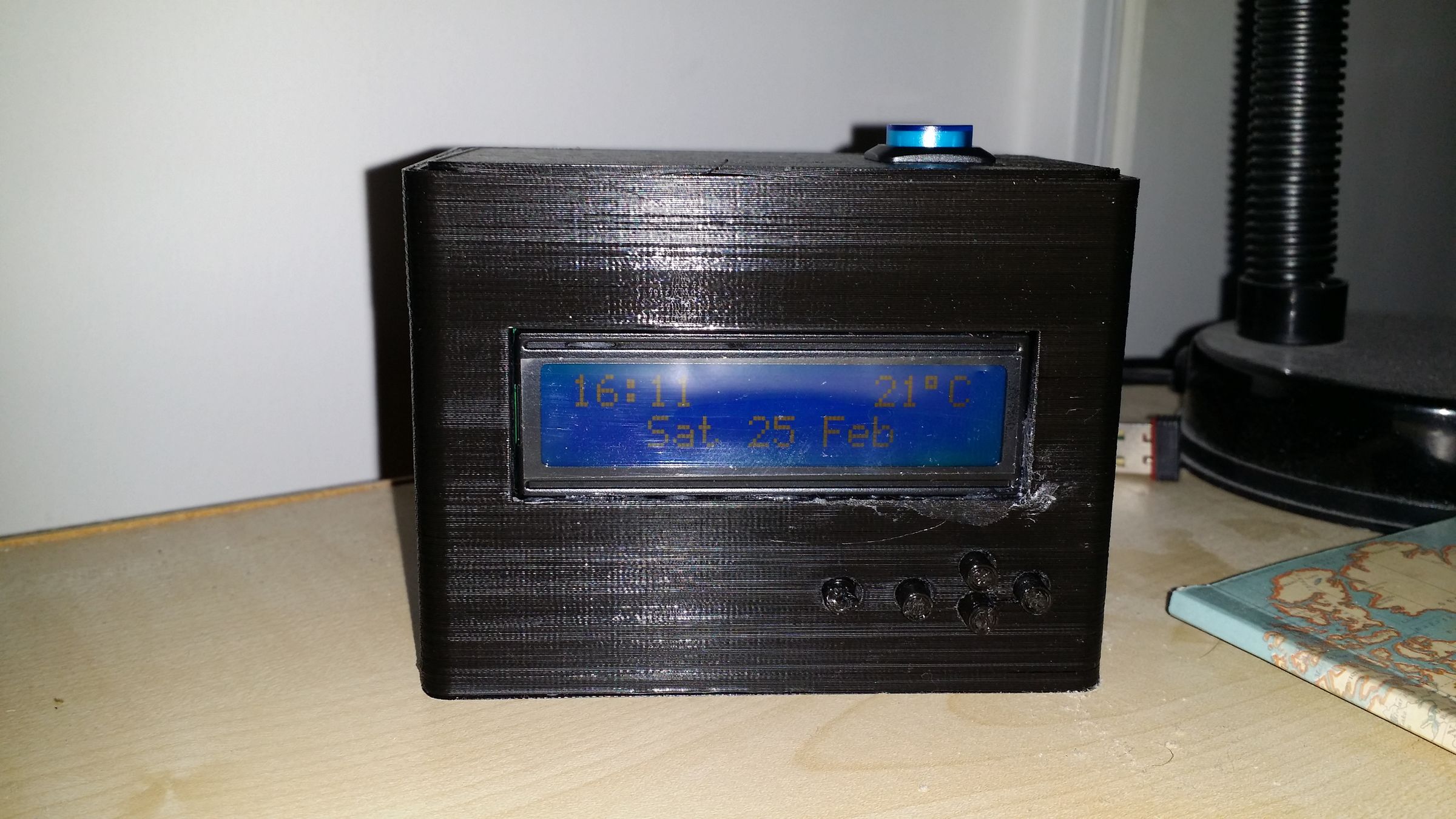 Remote Controlled Raspberry Pi Alarm Clock