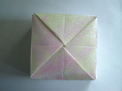 Origami Box With Interlocking Flaps : 3 Steps (with Pictures ...