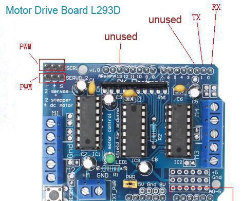 Setting Up Fixed Distance by Board L293D for Arduino