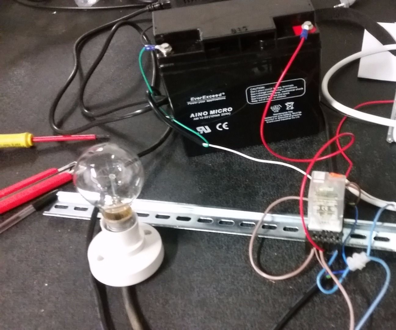 Almost Uninteruptable Power Supply.