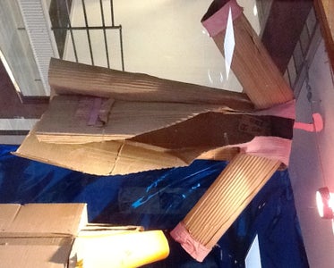 Cardboard Upcycle Art and Design