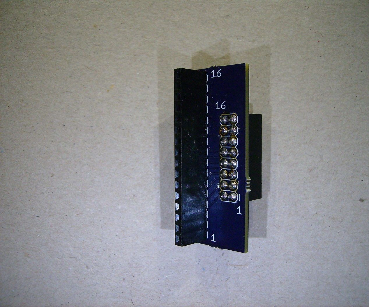 LCD 2*8 Way to 1*16 Connector