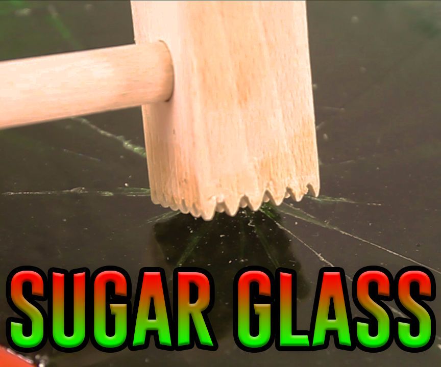 HOMEMADE SUGAR GLASS
