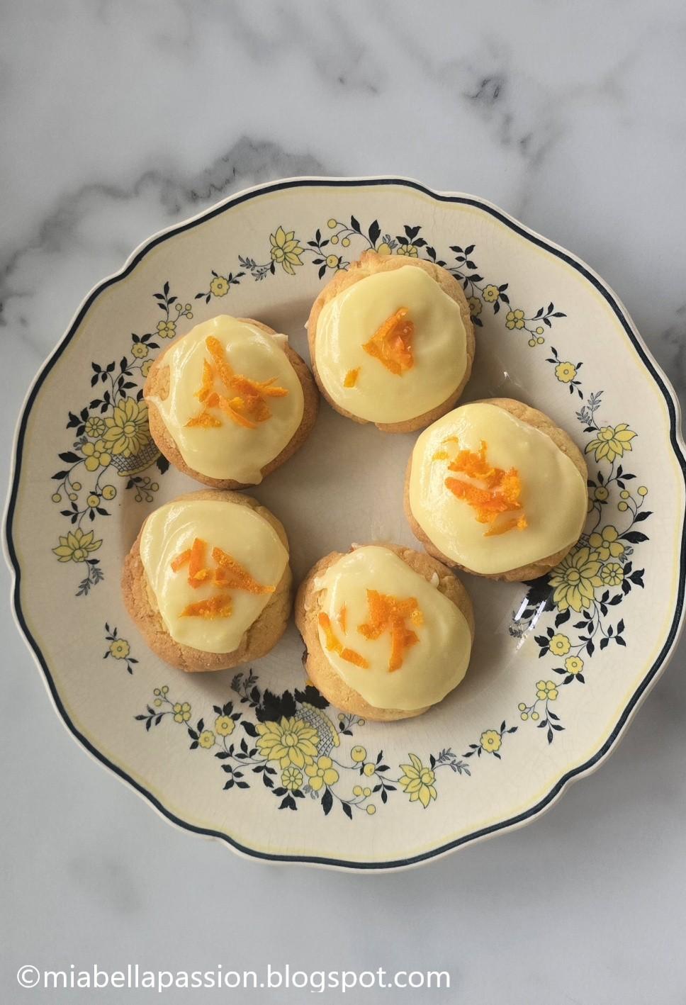 Tangelo Dream Iced Cookies