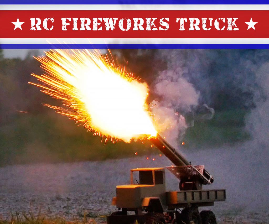 RC Fireworks Truck