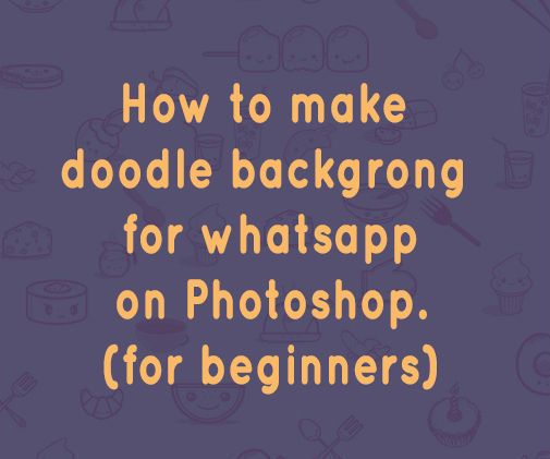 Whatsapp Doodle Like Background