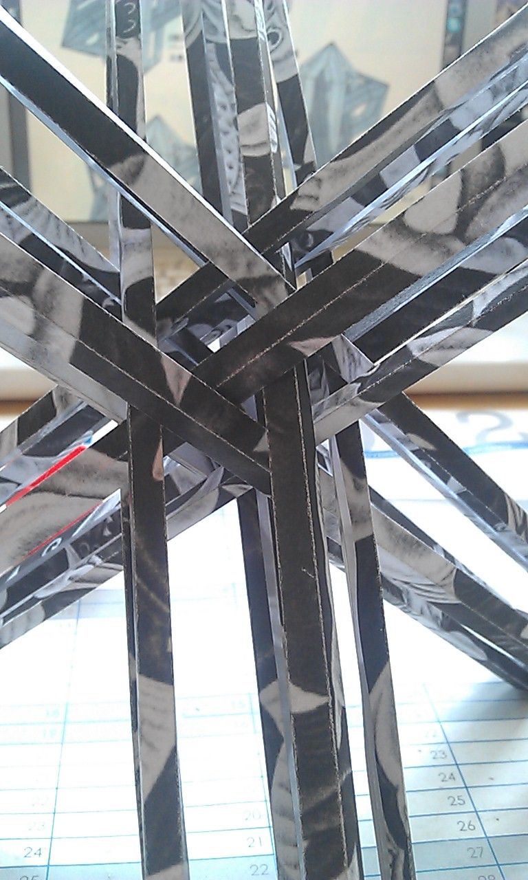 Origami Crystal Sculpture : 25 Steps (with Pictures) - Instructables