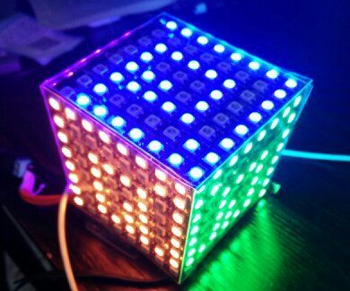 LED Matrix Cube