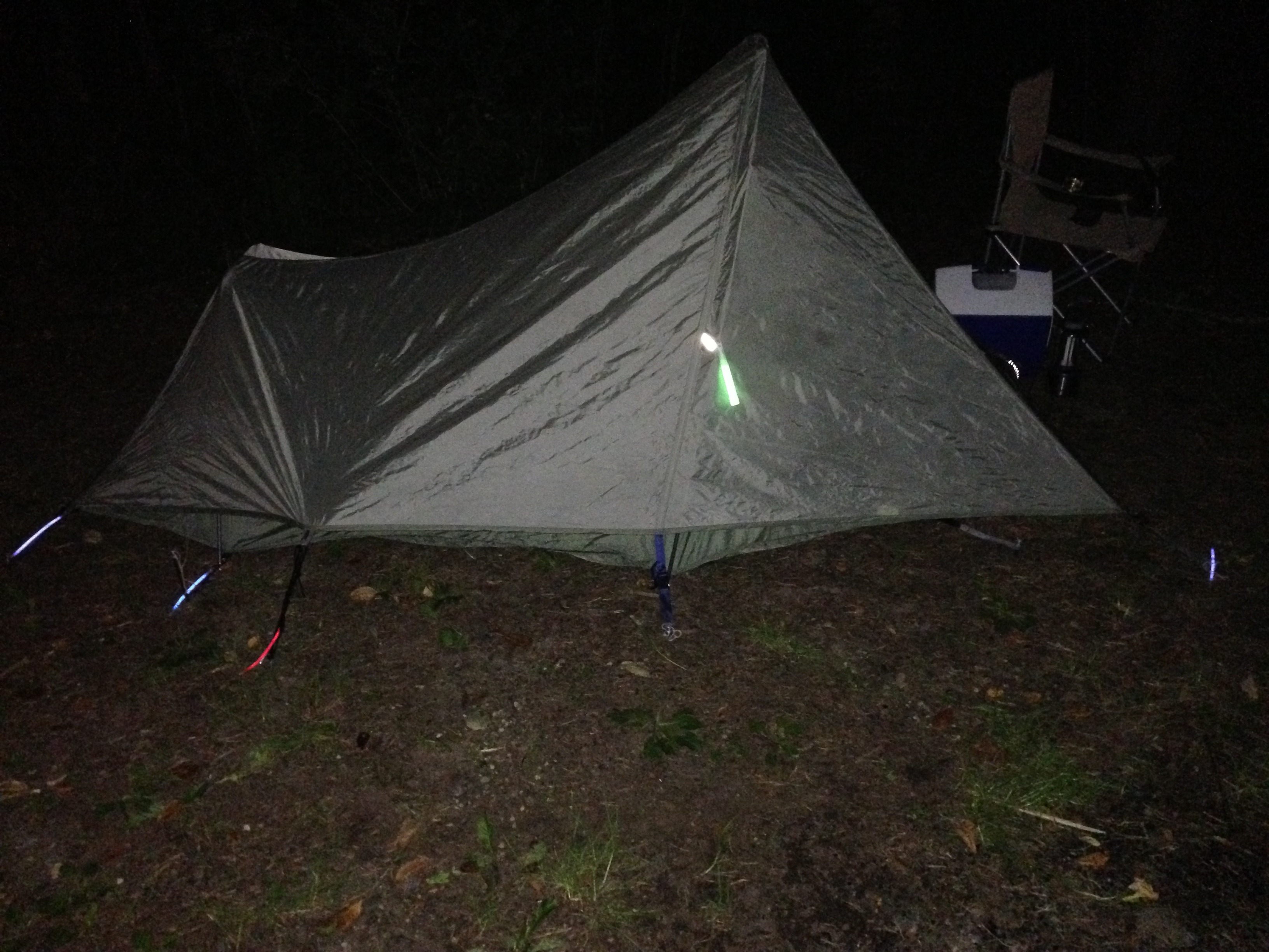 Tired of Tripping on Tent Stakes?