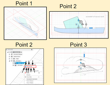 Importing and Resizing Foot Outline