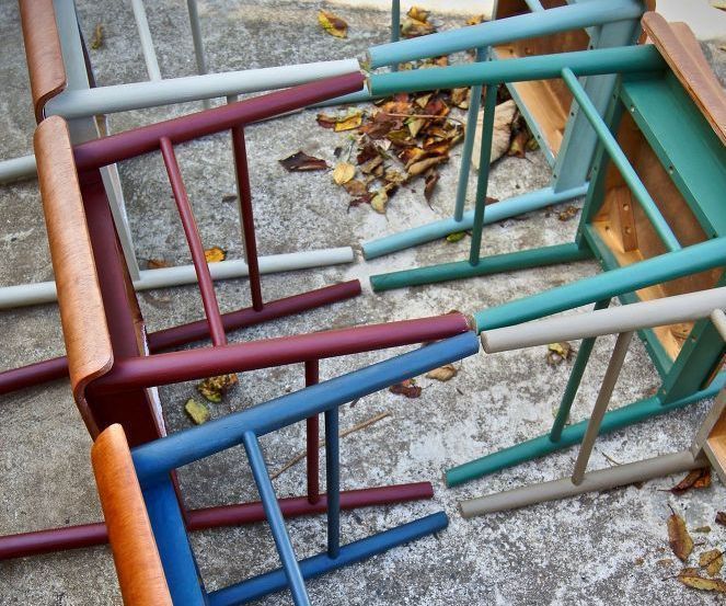 Painted Old Chairs!
