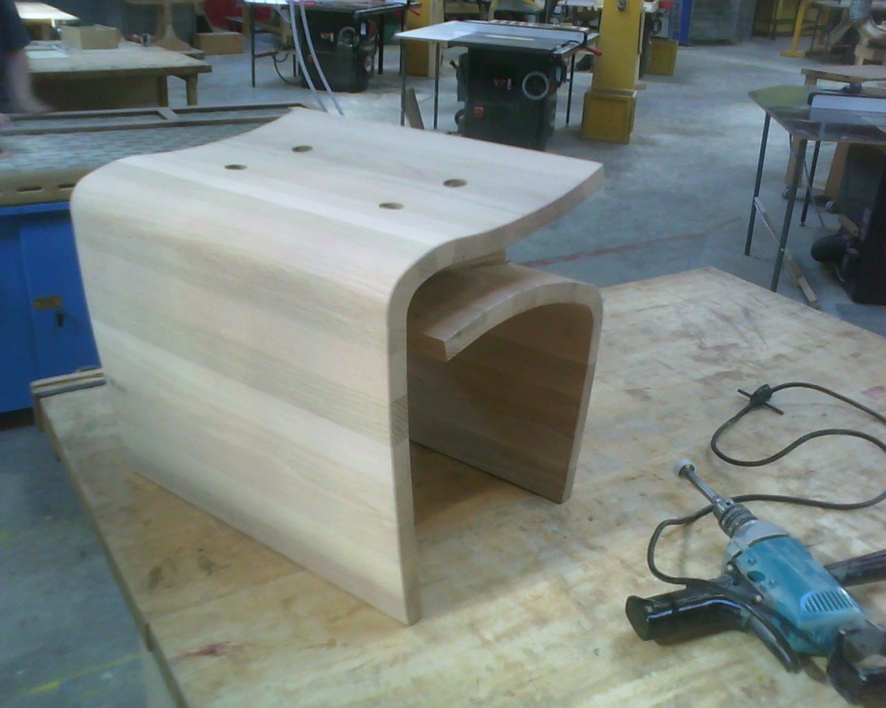 Marea Bench by Cristian Arostegui