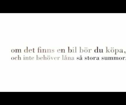 Billan Betalningsanmarkning