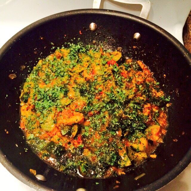 Tauri Di Sabzi (zucchini Sabzi)