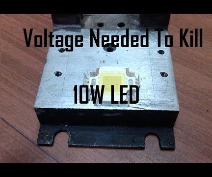 How Much Voltage Can 10W LED Handle