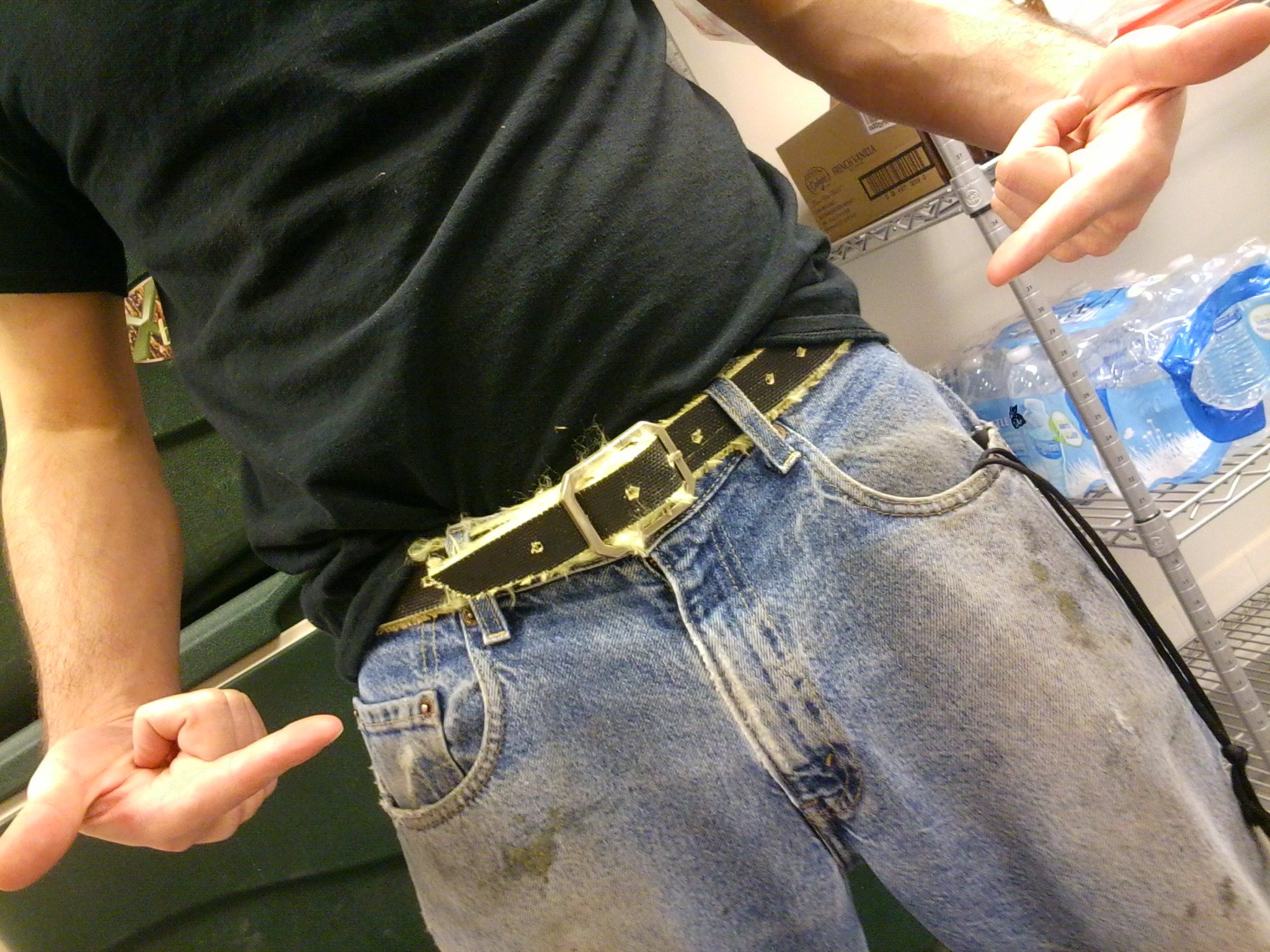Making Kevlar Belts at Techshop!