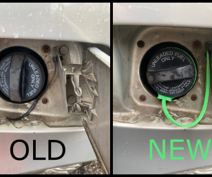 Fiat Punto Fuel Tank Cover Holder Repair