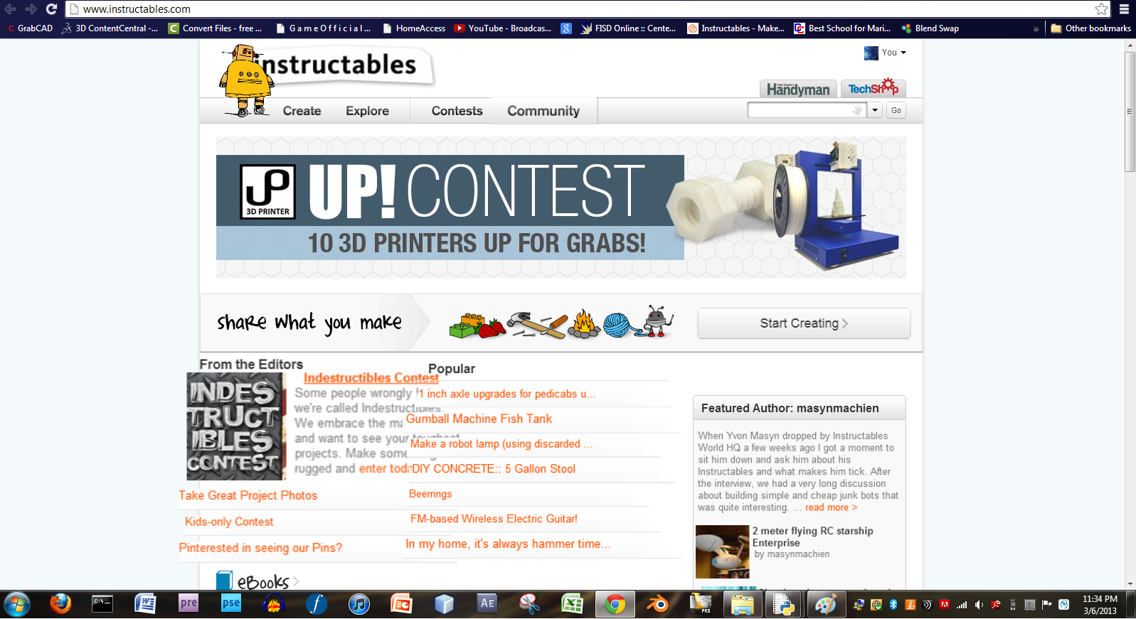 Harlem Shake Instructables (or Any Site)