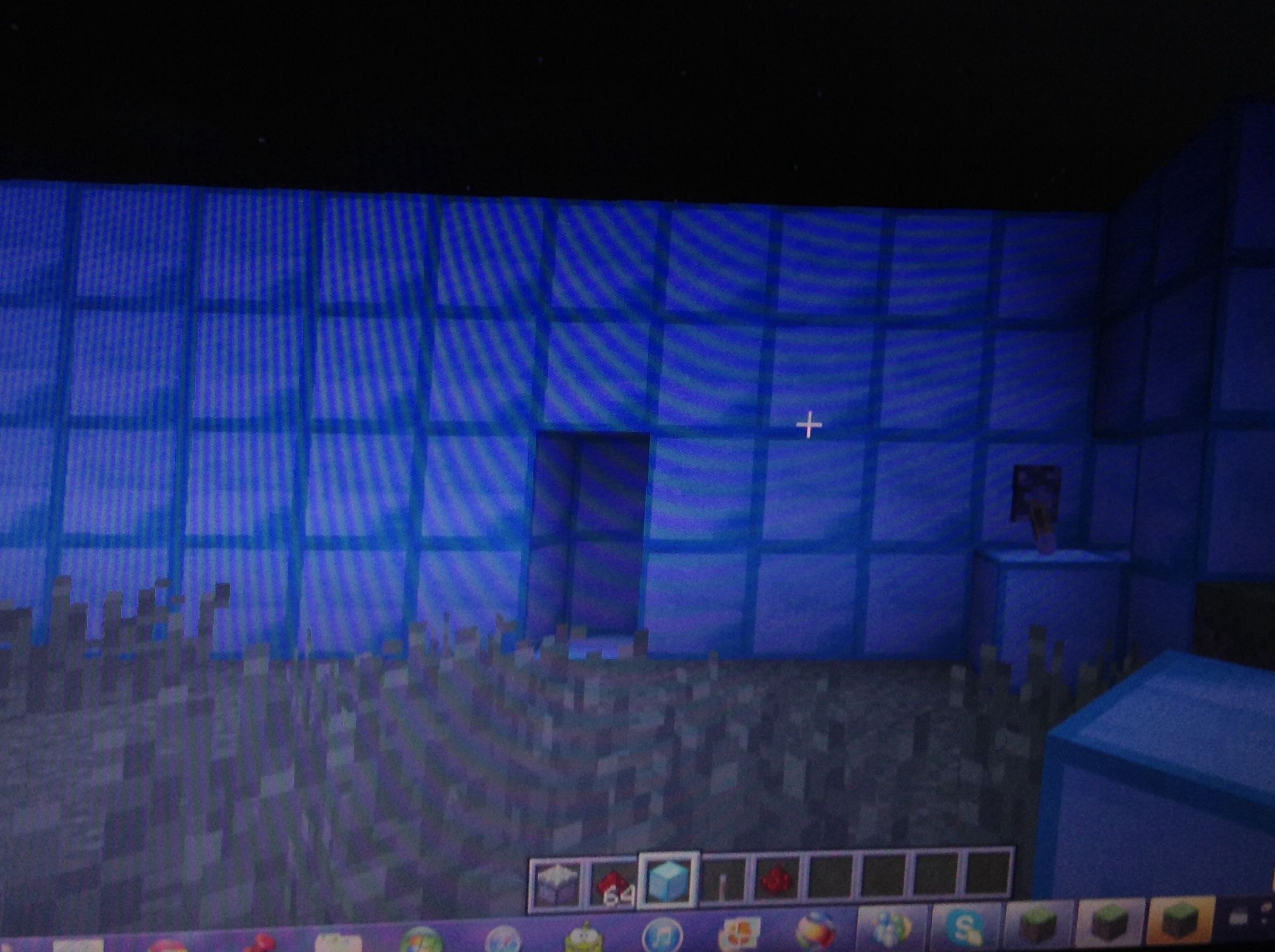 Minecraft Redstone Powered Door