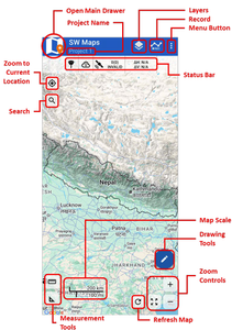 SW Maps Configuration