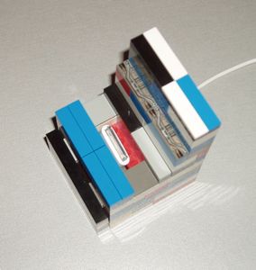 IPod Throne, a Lego Dock