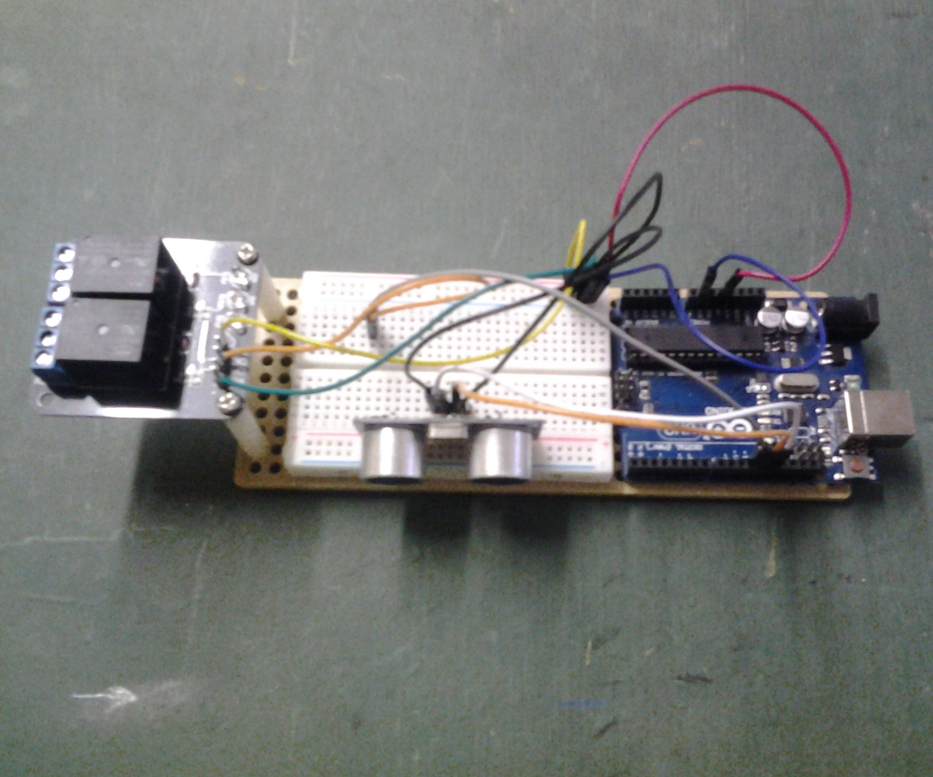 Power saving Ultrasonic switch