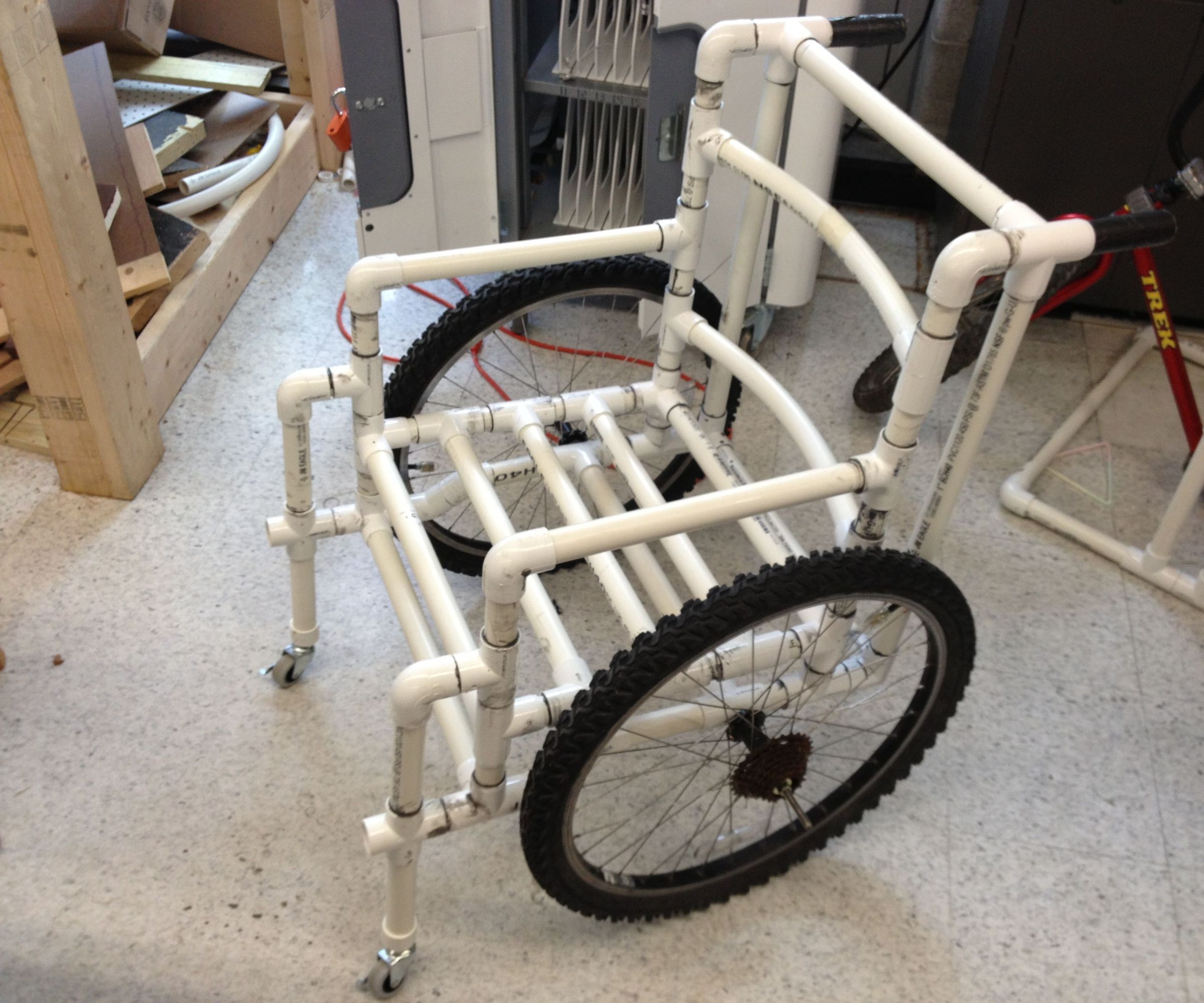 PVC Wheelchair,(1 Inch Pipe)