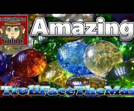 Amazing, Cheap & Easy, Cracked Gems & Marbles. for Fantasy & Crafts.
