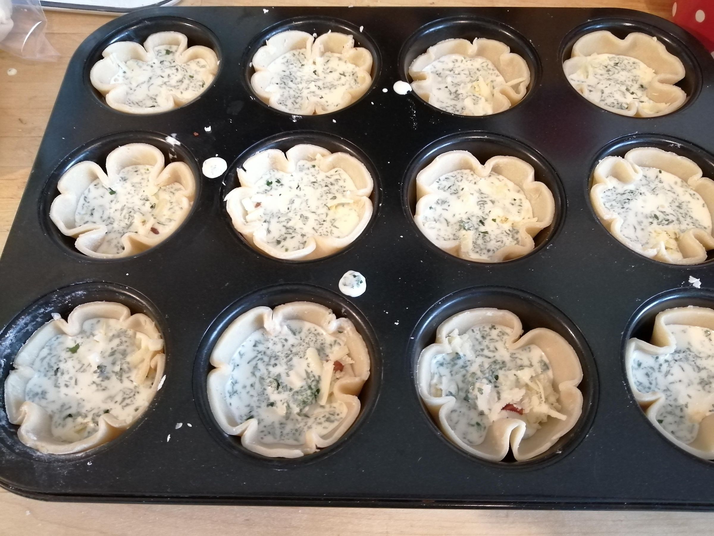 Pancetta & Cheddar Mini Quiche 3 Steps (with Pictures) Instructables