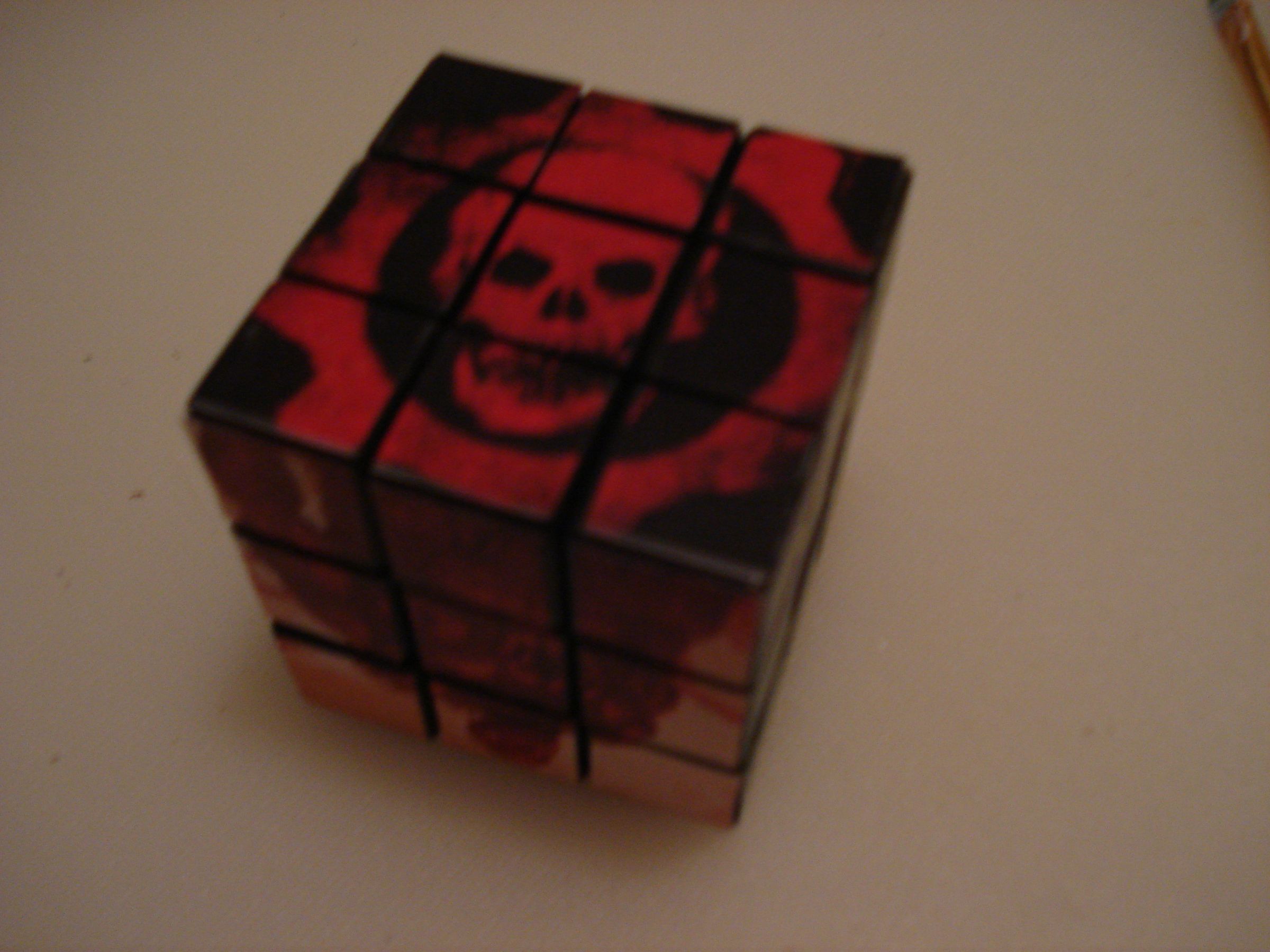 Gears of War Themed Rubik's Cube