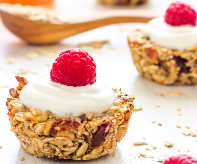 Healthy Breakfast Oatmeal Cups