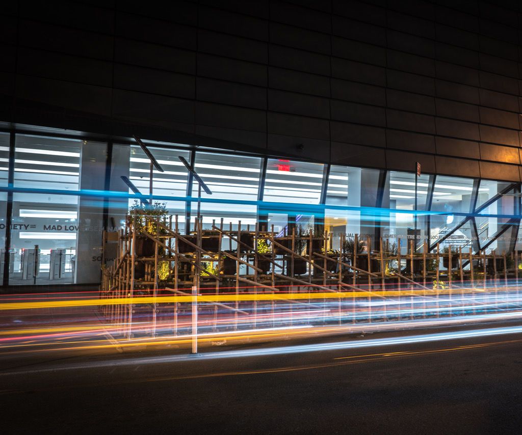 Solar Light Street Seats