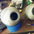 Parametric 3d Printed Death Star Speakers