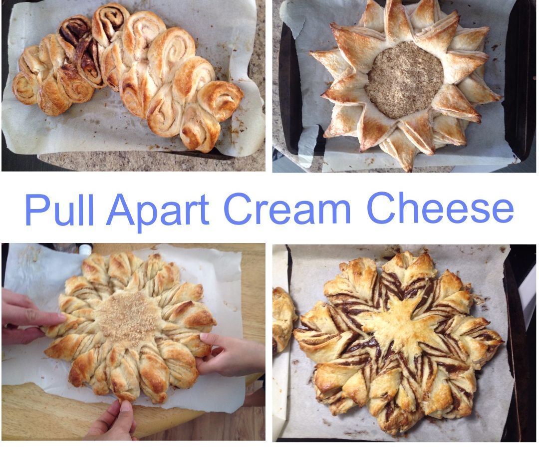 Pull Apart Cream Cheese Brioche