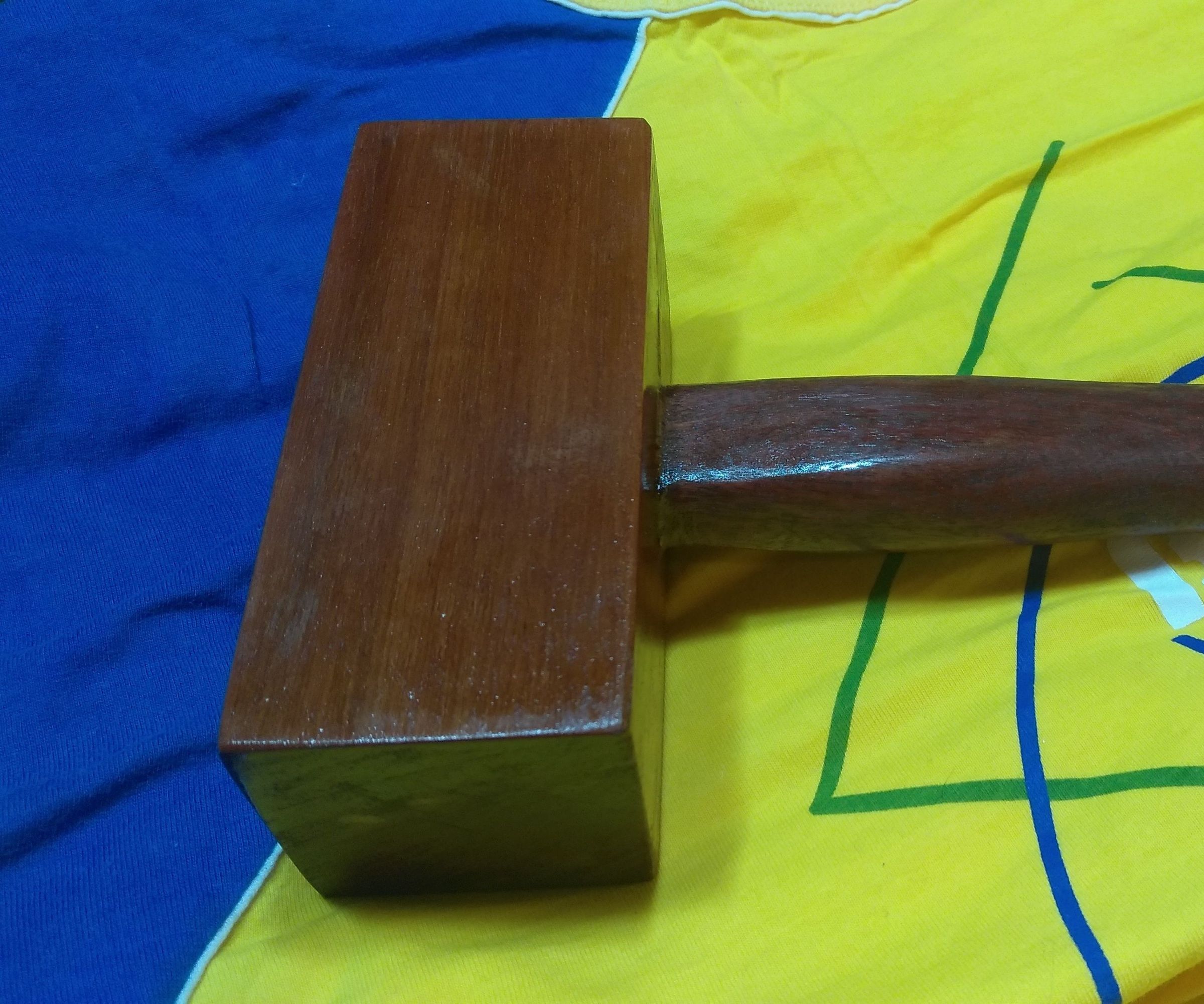 Brazilian Redwood/Purpleheart Mallet