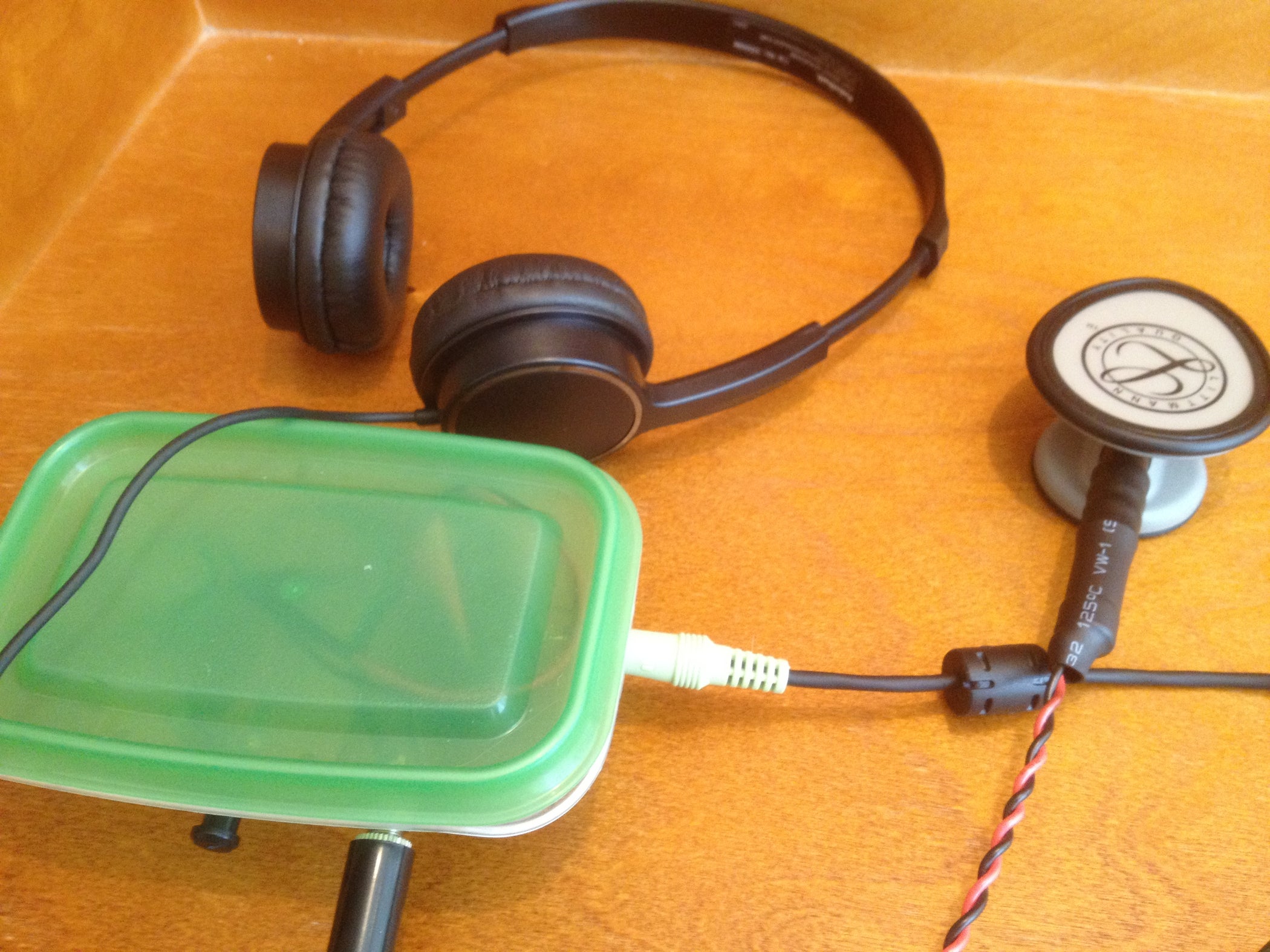 Make a SPY Electronic Stethoscope Instructables