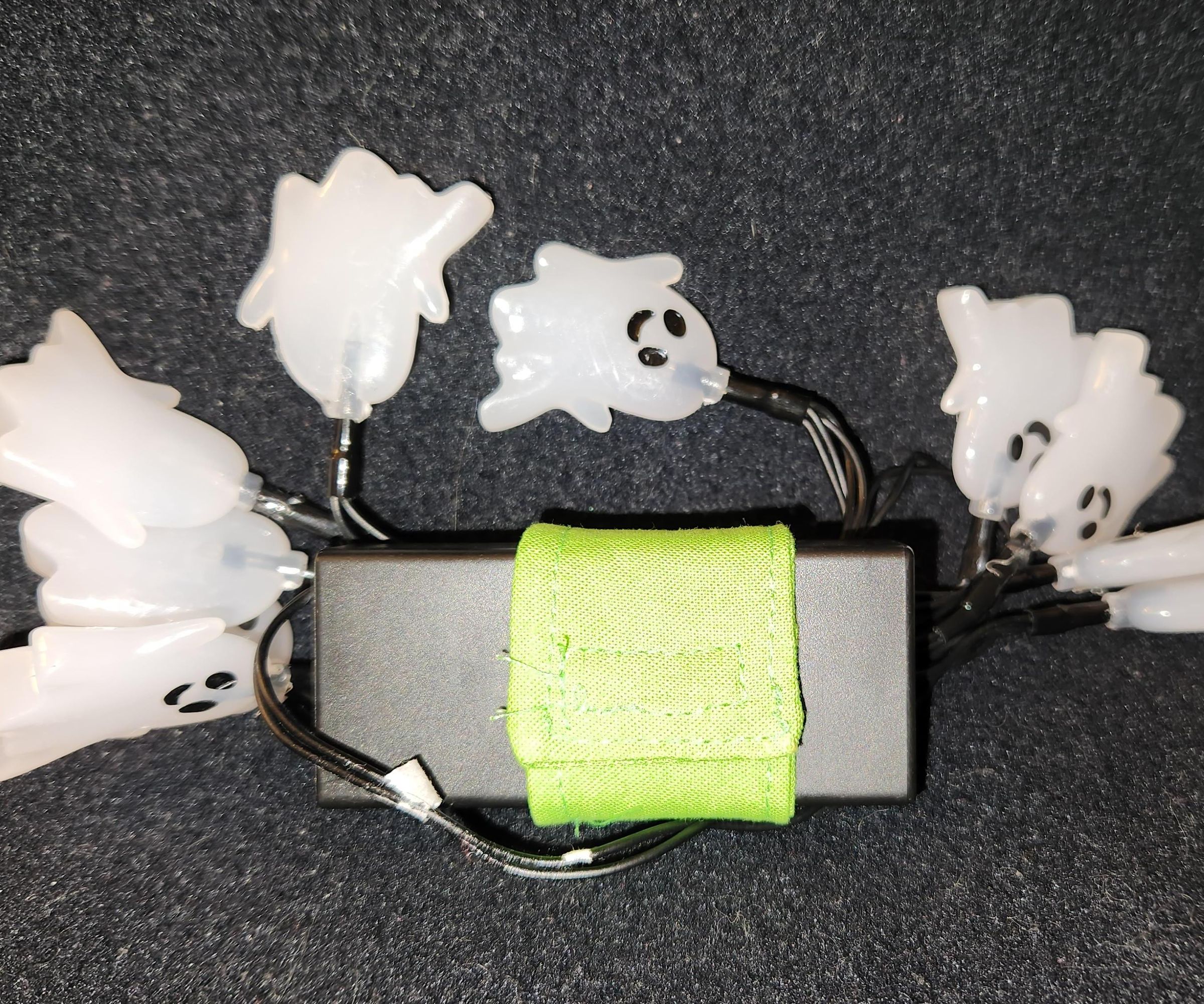 DIY Battery String Light Ties