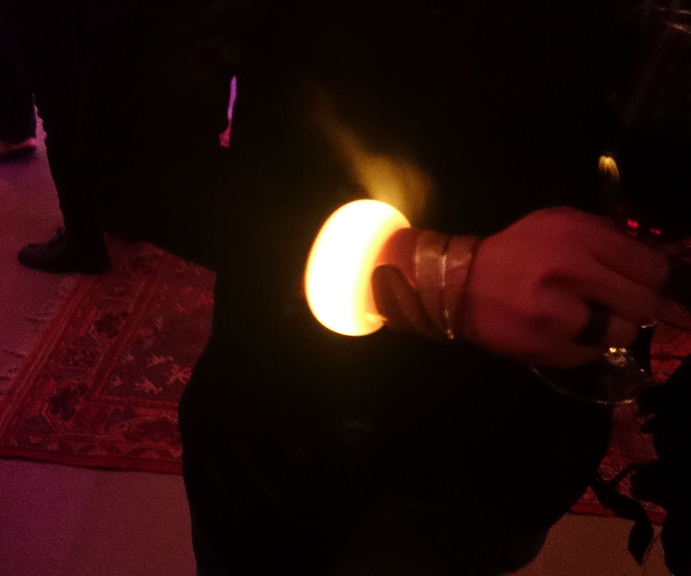 3D printed LED bracelet with motion sensor