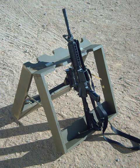 Homemade Mobile Gun Rack/Stand