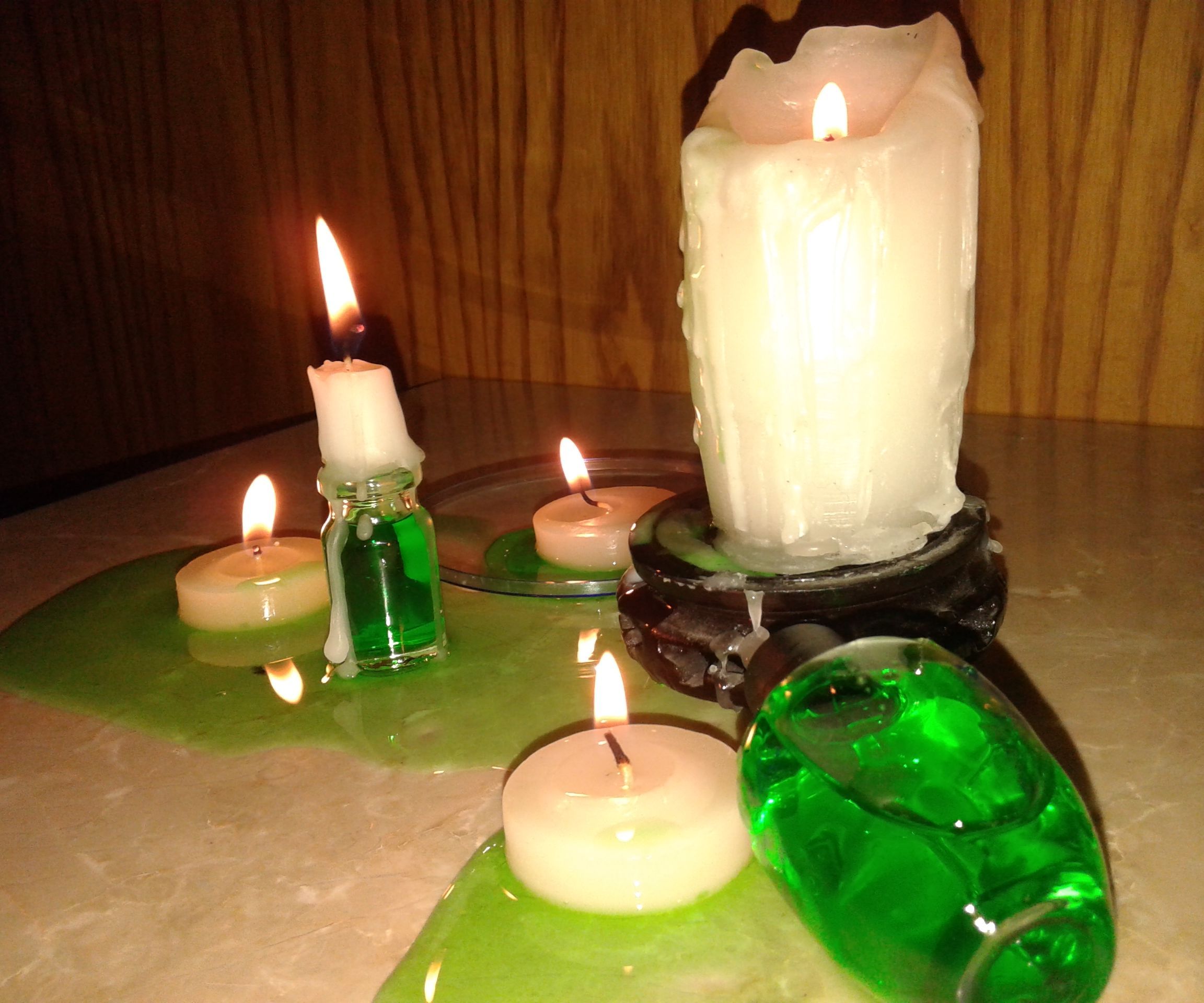 Wildfire Candles Decoration (An Instructable of Ice and FIRE){Very Cheap yet Impressive}